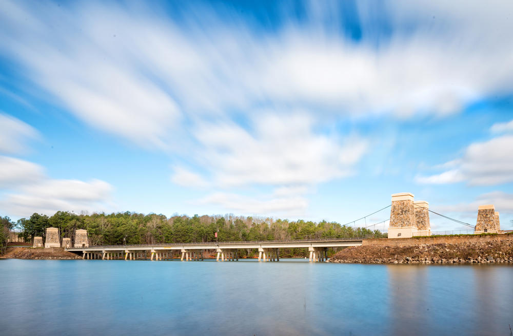 bridge to Lanier Islands